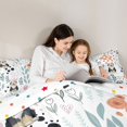 thumbnail image 5 of Homewish Cartoon Dog 3-Piece Full Size Comforter Sets for Preppy Children Kids,Dreamy Princess Bedding Comforter Set,Kawaii Animal Lightweight Bedding Sets,Luxury Bedroom Decor,Reversible, 5 of 8