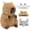 Capybara-Brown, variant on MaoGoLan 4 Pcs Bear Stuffed Animal 12.6'' Large Stuffed Bear with A Backpack and 2 Baby Bears Plush Toy