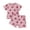 style-17 Red, variant on Gubotare Baby Girl Clothes Set Toddler Baby Girl Clothes Knit Floral Fly Sleeve Tops Shorts Cute Summer Spring Outfits Clothing Set (Pink,Size 18-24 Months)