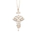 thumbnail image 1 of Collar para mujer, joyería para mujer, joyería para mujer, collar de flores de moda, colgante, regalo festivo para mujer, collar elegante con temperamento. Un collar., 1 of 3