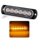 thumbnail image 2 of Lámparas estroboscópicas 6LED ultrafinas con luz lateral para camión y automóvil Ehuebsd Accesorios para autos y motos, 2 of 6