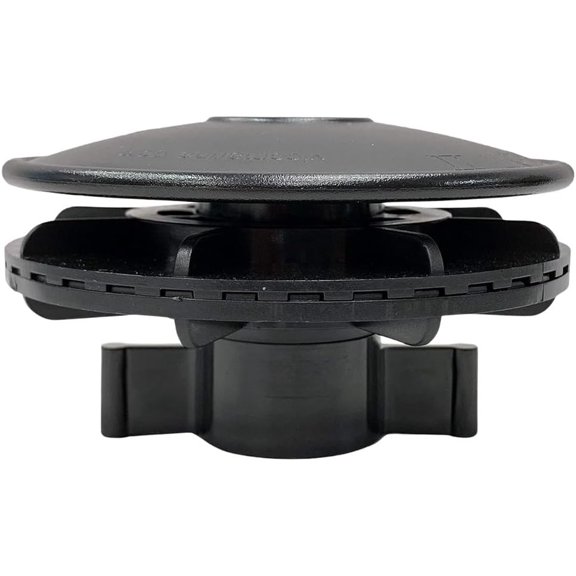 Boat Vent II - Black - 4.5" W x 4.5" D x 2.5" - Quick and Easy Installation