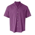 thumbnail image 2 of Men's Casual Linen Shirt for Beach and Sports Stylish Short Sleeved Top with Lapel Design for Everyday Wear, 2 of 4