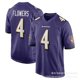 thumbnail image 1 of Foreign trade NFL Ravens Ravens legendary second generation rugby jersey #8 Jackson #9 15 57, 1 of 5