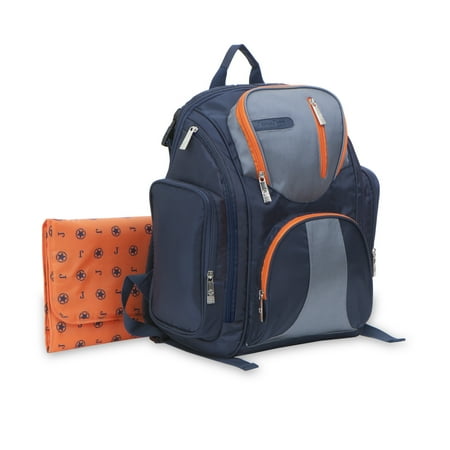 J Is For Jeep Perfect Pockets System Backpack Diaper Bag Blue J Is For Jeep Perfect Pockets System Backpack Diaper Bag Blue