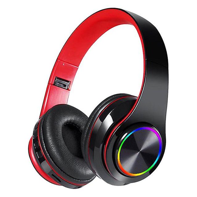 B39 Auriculares Inalámbricos Plegables De colores-negro Rojo BANYUO Electrónica