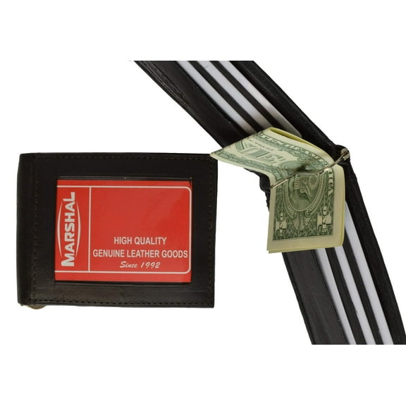 Money Clip With I.D. Outside