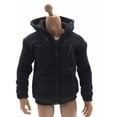 thumbnail image 4 of Con Capucha Negra Con Cremallera Para Hombre 3x1/6 Para Figura De Acción De 12'' Sunnimix figura de acción masculina con capucha, 4 of 8