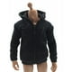 thumbnail image 3 of Chaqueta Causal con Cremallera para Figura de Acción Masculina Hugo 12 pulgadas con capucha, 3 of 8