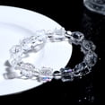 thumbnail image 2 of Natural Crystal Cube Sugar Stretch Bracelet, 2 of 6