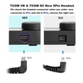 thumbnail image 4 of Micrófono de Intercomunicación Bluetooth FreedConn 5 Pines Actualizado para KY Pro TCOM-VB/TCOM-SC, 4 of 4