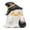 B, variant on Halloween Spooky Devil Ornaments — Dark Figures with Eerie Grinning Expressions, Halloween Decorations for Snack Tables, Dessert Stations & Halloween Party Setups — perfect for Trick or Treat Nights
