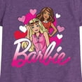 thumbnail image 3 of Barbie - BFF Hearts - Toddler And Youth Girls Short Sleeve Graphic T-Shirt, 3 of 5