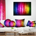 thumbnail image 4 of Designart Glowing Background - Abstract Throw Pillow - 16x16, 4 of 5
