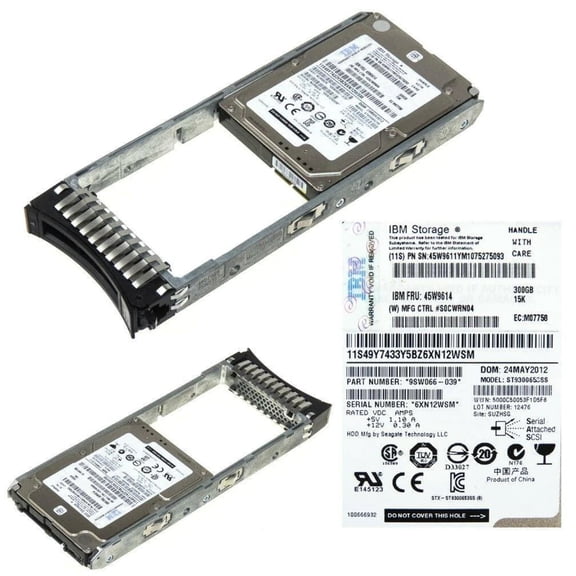 HDD IBM 45W9614 300GB 2.5'' 15K SAS 45W9611