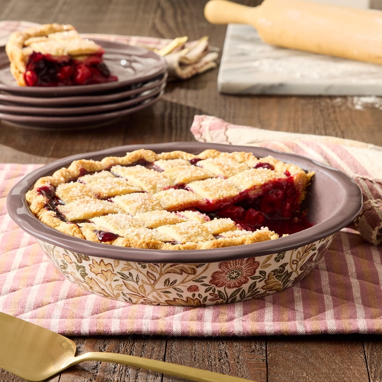 Better Homes & Gardens Edith Vine 10-Inch Stoneware Pie Dish photo 8