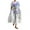 Pink, variant on Ruyang Women Casual Loose Boho Floral Dress with Pockets Short Sleeve Long Maxi Summer Beach Swing Dress Floral Beach Dresses for Women