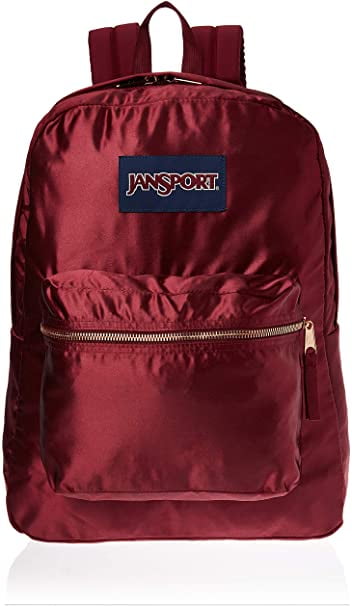 russet red jansport backpack