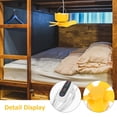 thumbnail image 3 of COMPUKAS Portable Small Ceiling Fan Yellow with Airflow Control and Timer for Home and Outdoor Use, 3 of 8