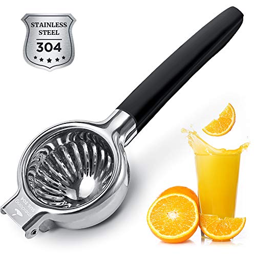 Lemon Squeezer Stainless Steel Citrus Juicer Hand Press Lime \u0026 Lemon Juicer  - Walmart.com - Walmart.com