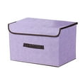 thumbnail image 2 of Boîte de Rangement Pliable Vêtements Divers Boîte de Rangement Portable avec Couvercle Boîte de Rangement Pliable, 2 of 6