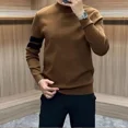 thumbnail image 4 of Camiseta de manga larga para hombre, capa base, cuello redondo, sudaderas coreanas de otoño, ropa 2024, tops de lujo, ropa Y2k, jerséis para hombre, 4 of 4