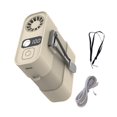 thumbnail image 4 of Ventilador con clip para la cintura, ventilador personal, recargable, portátil, de bolsillo, de mano, para correr, viajar, interior, exterior, verano, Amarillo claro, 4 of 8