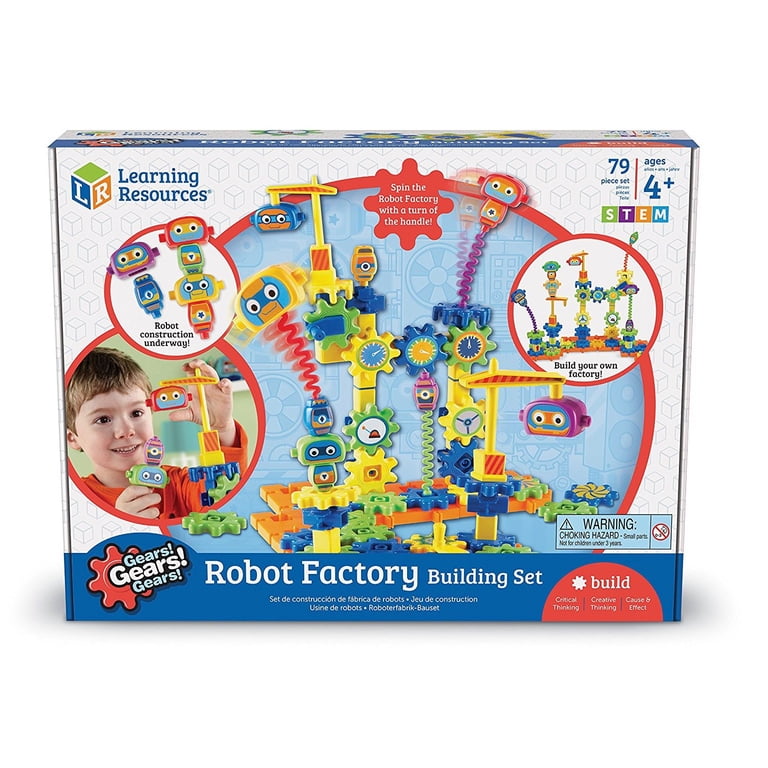 Learning Resources Gears Robot Factory 80-Piece STEM Set photo 6