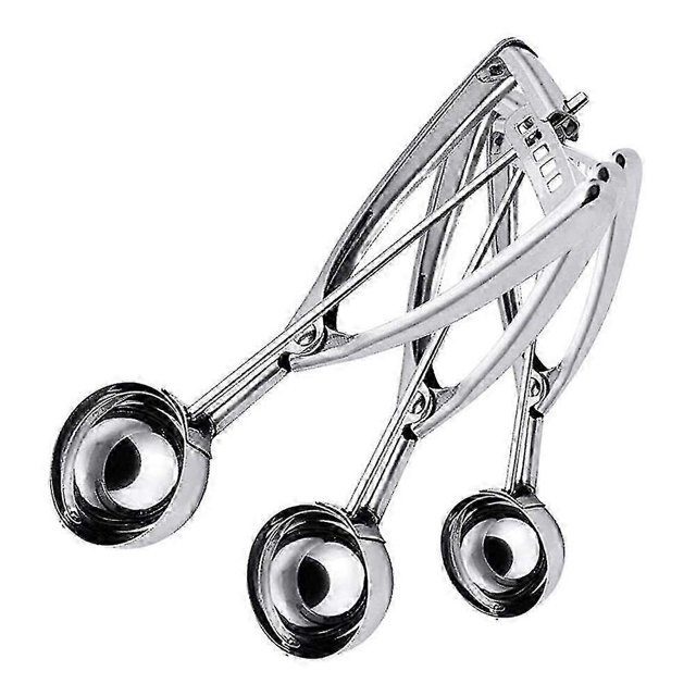 Cookie Scoops,ice Cream Scoop Set, Cookie Scoops For Baking Set Of 3