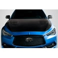 thumbnail image 1 of 2016-2022 Infiniti Q60 Carbon Creations TS1 Hood - 1 Piece, 1 of 8