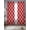 Red, variant on Red Morocco Sheer Curtains 54 Inch Length 2 Panels Set, Geometric Moroccan National Abstract Art Voile Window Treatment Rod Pocket Short Kitchen Curtains Drapes for Bedroom 52"x54"x2