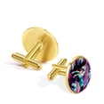 thumbnail image 3 of Unicorn Men's Stainless Steel Cufflink Set for Dress Shirts - for Formal Events, 3 of 6