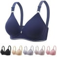 thumbnail image 4 of Utoimkio Clearance Wireless Bras for Women No Underwire Push Up Bras for Women Full Coverage Comfort Breathable Everyday Bras, 4 of 4