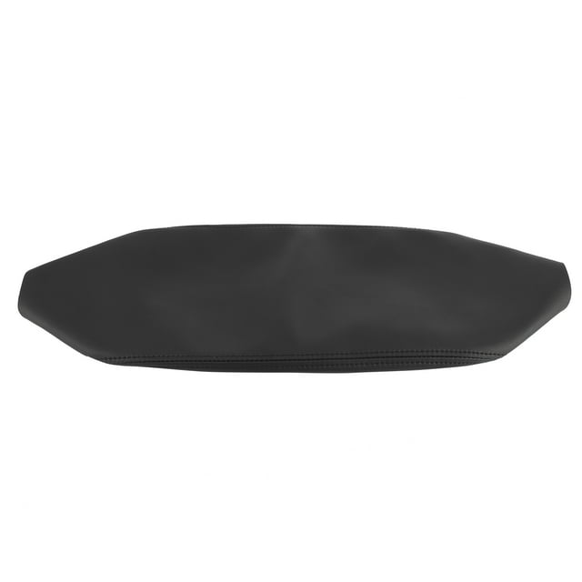 Soft Car Armrest Cover Pad Auto Center Console Lid Cover PU Leather Soft Armrest Protector Fit For Camry 2007-2011Black