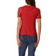 thumbnail image 3 of TOP INSPIRADOR CHIC para Mujeres con Cuello Peter Pan, Manga Puff de Malla, Blusa Vintage de Lunares XL Roja, 3 of 6