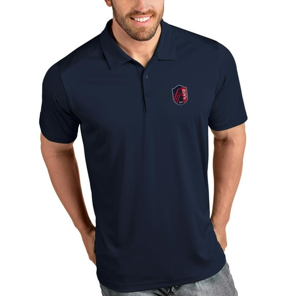 Men's Antigua Navy St. Louis City SC Tribute Polo