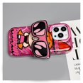 thumbnail image 5 of Cute Cartoon Powerpuff Girls Holder Case for iPhone 14 13 12 11 Pro Max X XR XS 6 6S 7 8 Plus SE 2020 Transparent Silicone Cover, 5 of 5