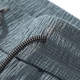 thumbnail image 6 of Tfken Men Pants For Summer Drawstring Elastic Waist Solid Color Pants With Pockets Fashion Daily Wear Male Leisure Clothes Green, 6 of 9