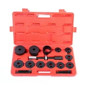 PEACNNG Front wheel bearing removal tool 19-piece set XC4039 19PC Front Wheel Drive Bearing Puller Remove Adapter Master Set W/Case Store