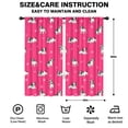 thumbnail image 2 of Blackout Kids Curtains,Boston Terrier on Red Background Childrens Insulated Curtains Set Of 2,Bedroom Essentials,Toddler Room Decor 42x84in(106x213cm), 2 of 4