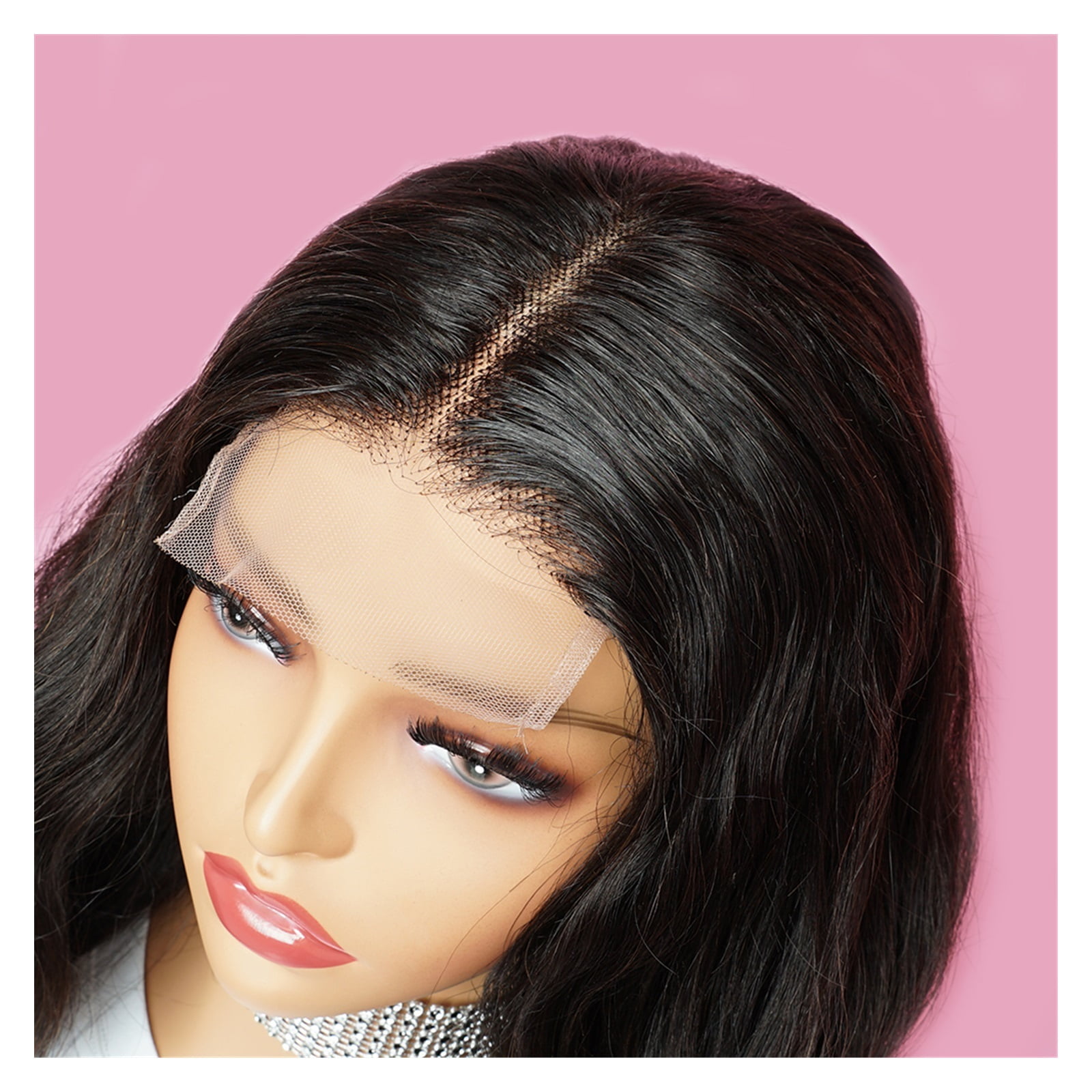 12-28 Inch Body Wave Closure Wig Indian Human Hair Lace Wig Pre-Plucked With Baby Hair Color Bodywave Wig For Women 150
