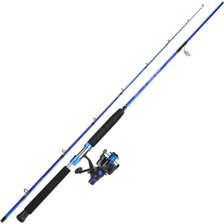 Catfish Fishing Rod Combo IM8 Carbon 2 Piece MH Power Portable Travel Spinning Rod with 4000 Size Spinning Reel -7 0