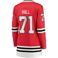 thumbnail image 3 of Women's Fanatics Taylor Hall Red Chicago Blackhawks Home Breakaway Player Jersey, 3 of 3
