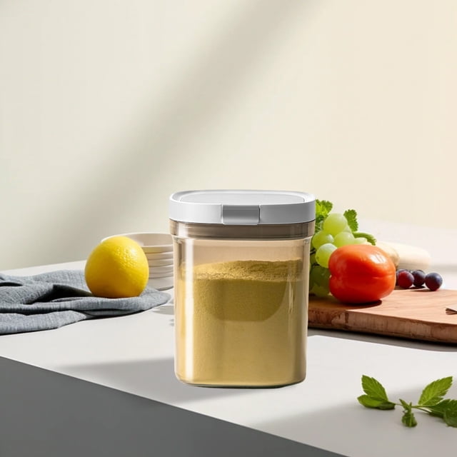 Grains And Cereals Sealing Jar Food-grade Plastic Material Milk Powder Canister Storage Box Magnetic Sealing Jar