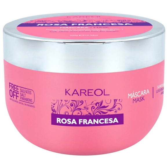 Kareol Rosa Francesa Tratamiento 300gr Suavidad Fuerza Y Brillo