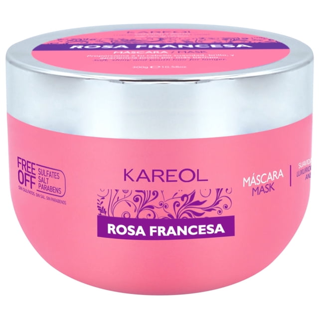 Kareol Rosa Francesa Tratamiento 300gr Suavidad Fuerza Y Brillo