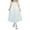 White, variant on yillto Womens Plus Size Long Skirts High Waist A Lined Elegant Pleated Midi Skirt with Pockets