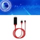 thumbnail image 3 of Cable adaptador tipo C Bling Bling Cable de interfaz multimedia cable de carga, 3 of 12