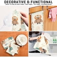 thumbnail image 7 of Kitchen Towels Cute Owls Pattern Cleaning Towel Absorbent Hand Towels Tea Towels for Home Restaurant Dish Clean 28" x 18", 4PCS, 7 of 7