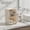 White, variant on Purple Stackable PP Plastic Storage Box for Small Office Home Items